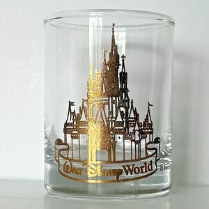 Walt Disney World Cinderella Castle Wide‎ Shot Glass Barware Souvenir Drinkware